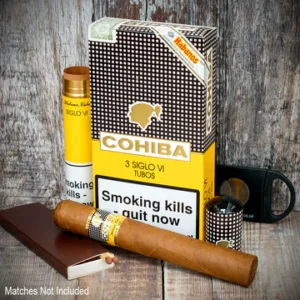 Cohiba Siglo VI (Tubos) Cuban Cigars - 3 pack